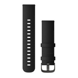 GARMIN Venu 3 Quick Release 22mm, Black Leather band accessory