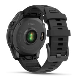 GARMIN Fenix E 47 mm, AMOLED, Slate Gray Steel + SHOKZ Open Run Black sports watch