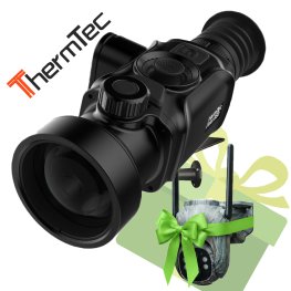 THERMTEC Vidar 350 384 × 288, 50mm, 1x-5x, 50Hz + gift ESKY E50 meža kamera thermal imaging scope