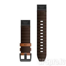 GARMIN QuickFit Band 22mm, Chestnut Leather accessory