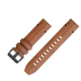 GARMIN Fenix 8 47 mm, AMOLED, Sapphire Titanium + Chesnut Leather Band sports watch