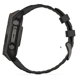 GARMIN Fenix 8 47 mm, Solar, Sapphire Carbon + Garmin HRM 200 Sensor sports watch