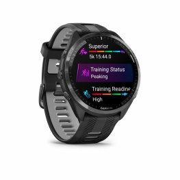 GARMIN Forerunner 965 Black / Powder Gray sports watch