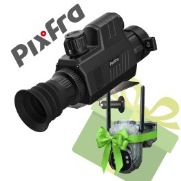 PIXFRA CHIRON C425LRF 384x288 25mm 1x-8x 50Hz Wi-Fi + gift ESKY E50 trail cam thermal imaging scope