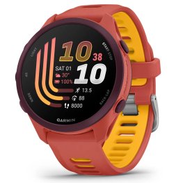 GARMIN Forerunner 170 Music, Red Pink/Mango sports watch
