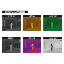 KONUS FIERY 384x288, 35mm, 2,1x-16,8x, 50Hz, Wi-Fi thermal imaging clip-on