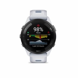 GARMIN Forerunner 265 Whitestone / Tidal Blue sports watch