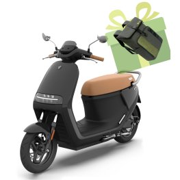 NINEBOT BY SEGWAY E125S Black, EScooter, 48V 2*30Ah electric motoroller
