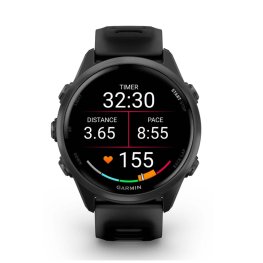 GARMIN Forerunner 570 - 42mm, Slate Gray Aluminium with Translucent Black + HRM 200 sports watch