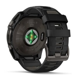 GARMIN Fenix 8 51 mm, Solar, Sapphire Carbon + SHOKZ Open Run Black sports watch