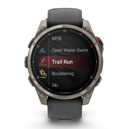 GARMIN fēnix® 8 Pro – 47 mm, AMOLED, Sapphire, Ti + 22mm Vented Titanium Bracelet sports watch