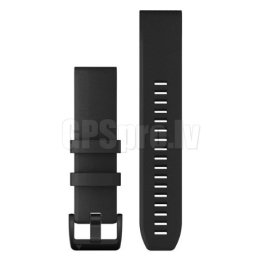 GARMIN QuickFit® 22mm Band Black with Black Stainless Steel Hardware accessory