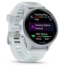 GARMIN Forerunner 570 - 42mm, Cloud Blue Aluminium with Translucent Whitestone + HRM 200 sports watch