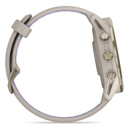 GARMIN Forerunner 970, Soft Gold Titanium, French Gray/Translucent Indigo + HRM 200 sports watch