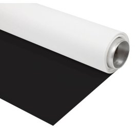 Bresser Vinyl Background Roll 1.35 x 4m Black/White background