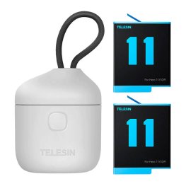 TELESIN -slot waterproof charger Allin box + 2 batteries for GoPro Hero 12 / 11 / 10 / 9¶3 accessory