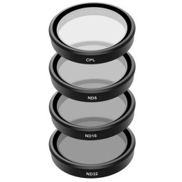 TELESIN Set of Filters CPL/ND8/ND16/ND32 for DJI Osmo Action 3 / 4 / 5 accessory