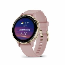 GARMIN Venu 3S, Pink Dawn + Soft Gold sports watch