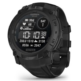 GARMIN Instinct 3 - 50 mm, Solar, Tactical Edition, Black with Black Band sports watch