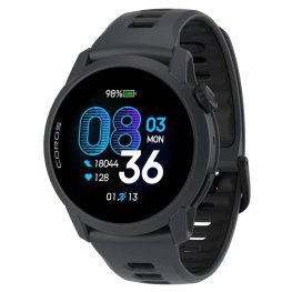 COROS PACE 4 GPS Sport Watch - Silicone Black sports watch