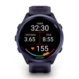 GARMIN Forerunner 570 - 47mm, Indigo Aluminium with Translucent Imperial Purple/Indigo Band sports watch