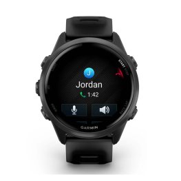 GARMIN Forerunner 570 - 42mm, Slate Gray Aluminium with Translucent Black/ Black Band sports watch